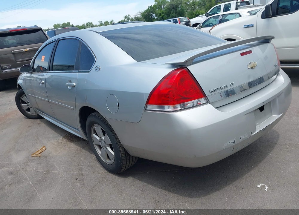 2009 CHEVROLET IMPALA LT VIN: 2G1WT57K591178213