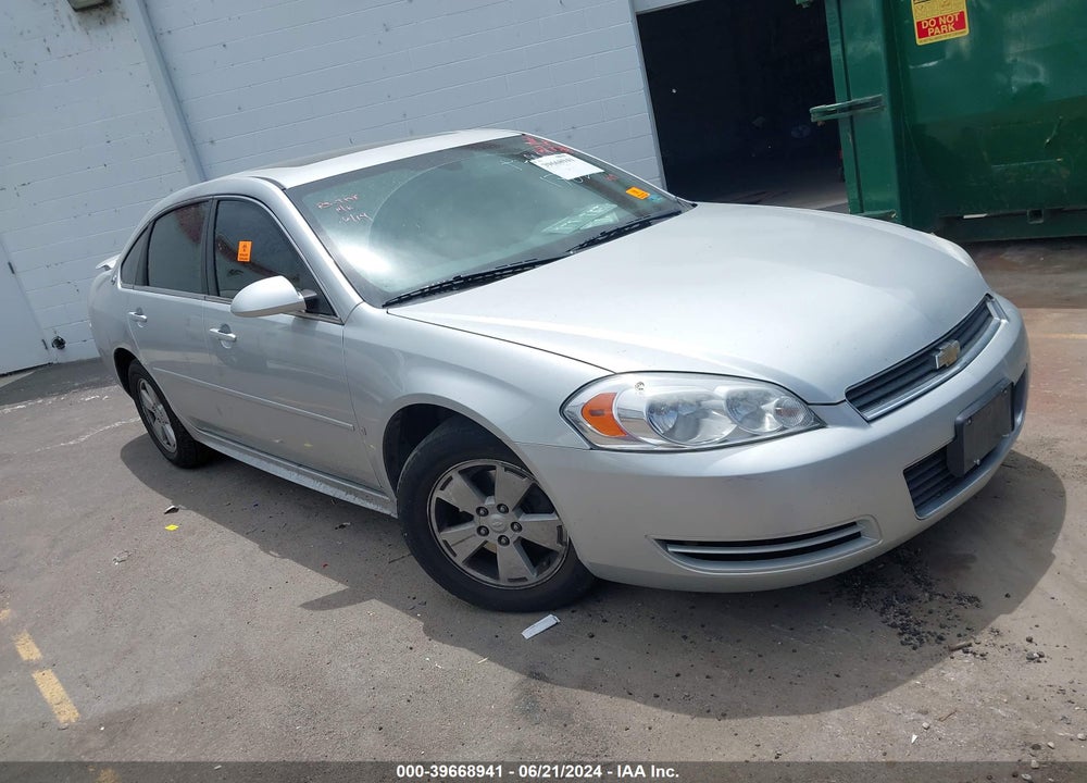2009 CHEVROLET IMPALA LT VIN: 2G1WT57K591178213