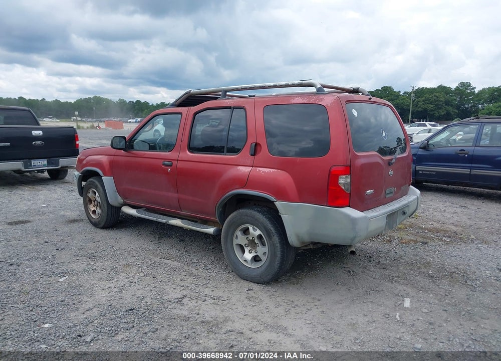 2001 NISSAN XTERRA XE-V6 VIN: 5N1ED28T61C536239