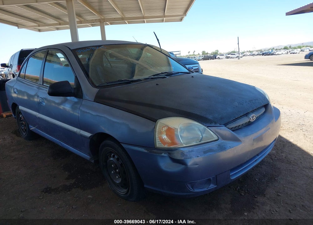 2004 KIA RIO VIN: KNADC125346310067
