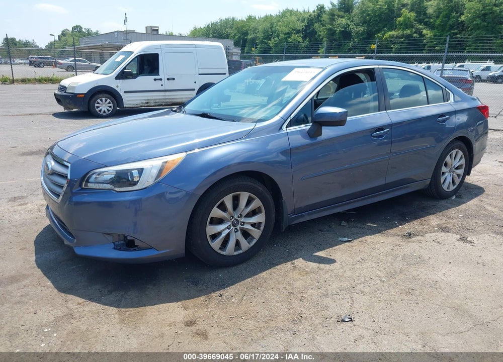 2015 SUBARU LEGACY 2.5I PREMIUM VIN: 4S3BNAC65F3017822