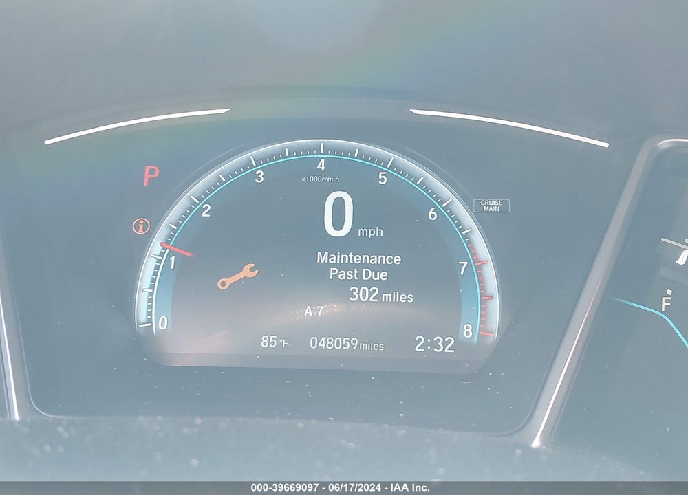 2017 HONDA CIVIC EX VIN: 2HGFC2F77HH573830