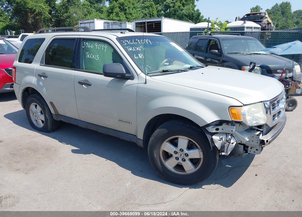2008 FORD ESCAPE XLT VIN: 1FMCU03Z08KB42355