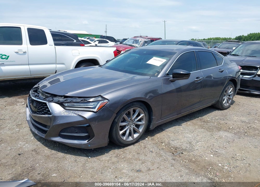 2021 ACURA TLX STANDARD VIN: 19UUB5F30MA007431
