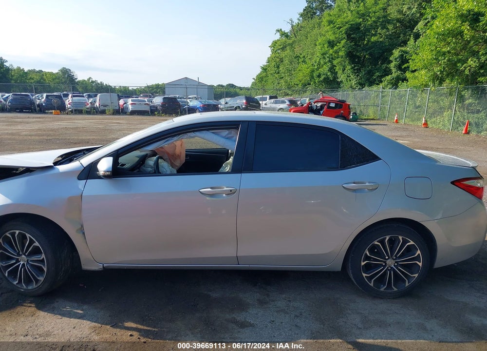 2016 TOYOTA COROLLA S PLUS VIN: 2T1BURHE6GC587807