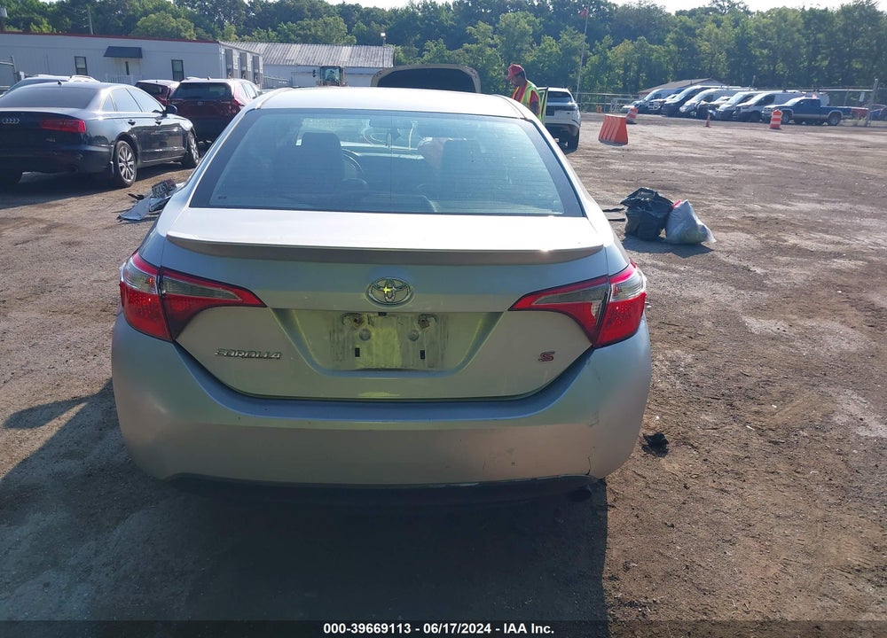 2016 TOYOTA COROLLA S PLUS VIN: 2T1BURHE6GC587807