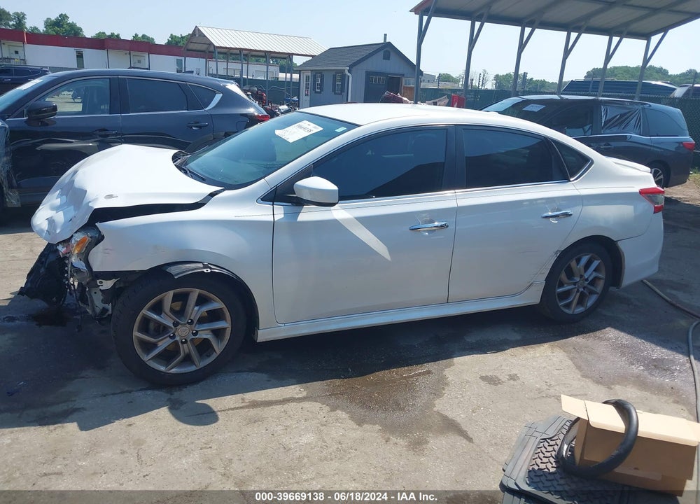 2014 NISSAN SENTRA SR VIN: 3N1AB7AP5EL646358