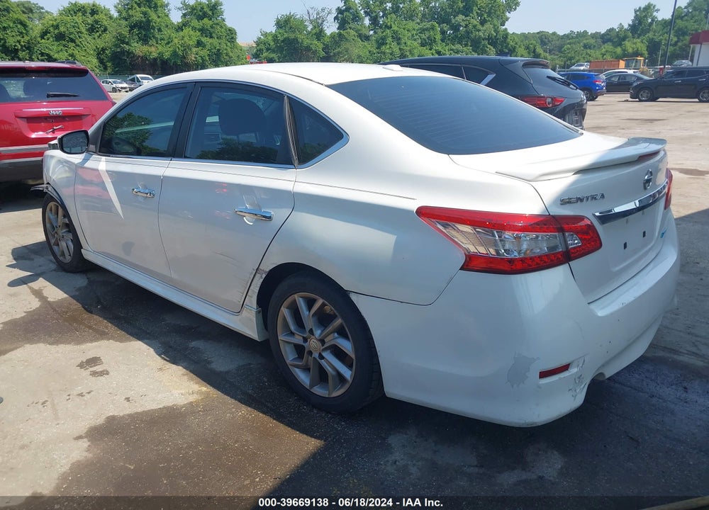 2014 NISSAN SENTRA SR VIN: 3N1AB7AP5EL646358