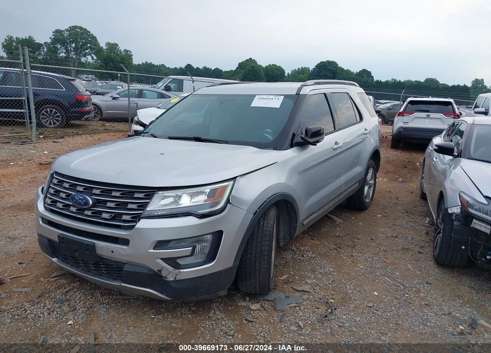 2017 FORD EXPLORER XLT VIN: 1FM5K8D8XHGD47073