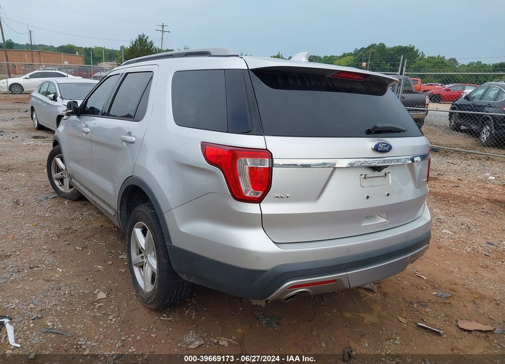 2017 FORD EXPLORER XLT VIN: 1FM5K8D8XHGD47073