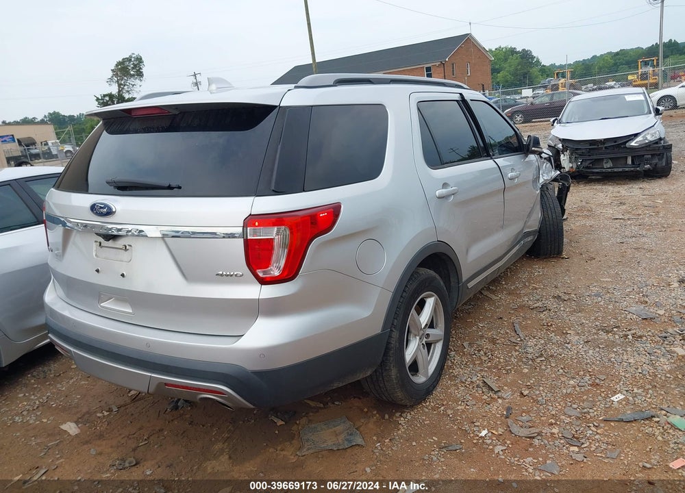 2017 FORD EXPLORER XLT VIN: 1FM5K8D8XHGD47073