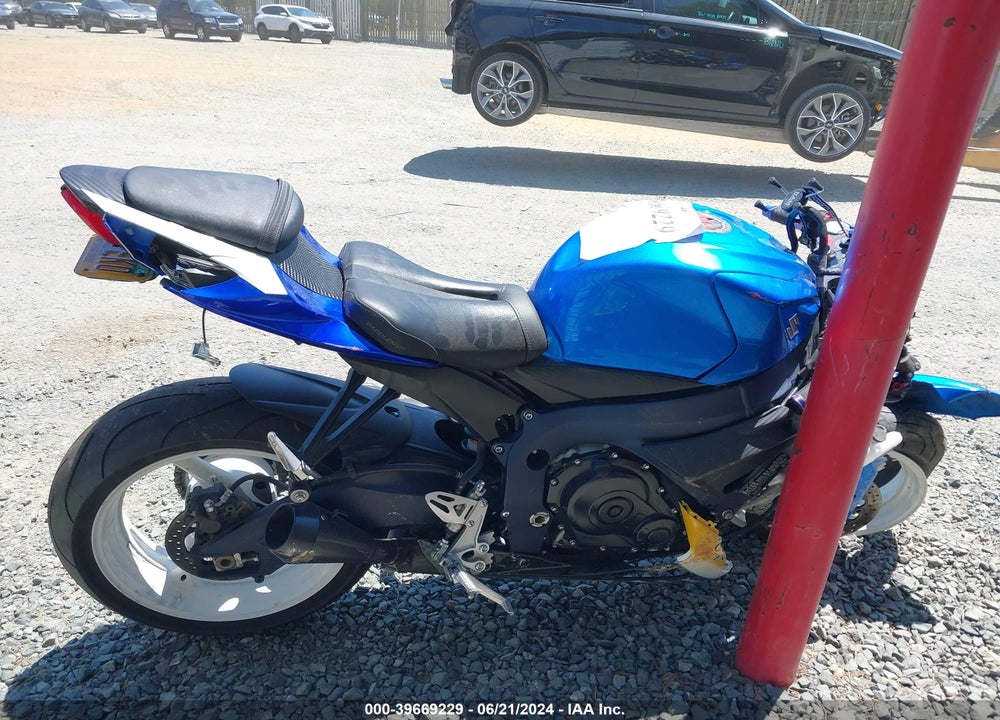 2012 SUZUKI GSX-R600 VIN: JS1GN7FA4C2100906