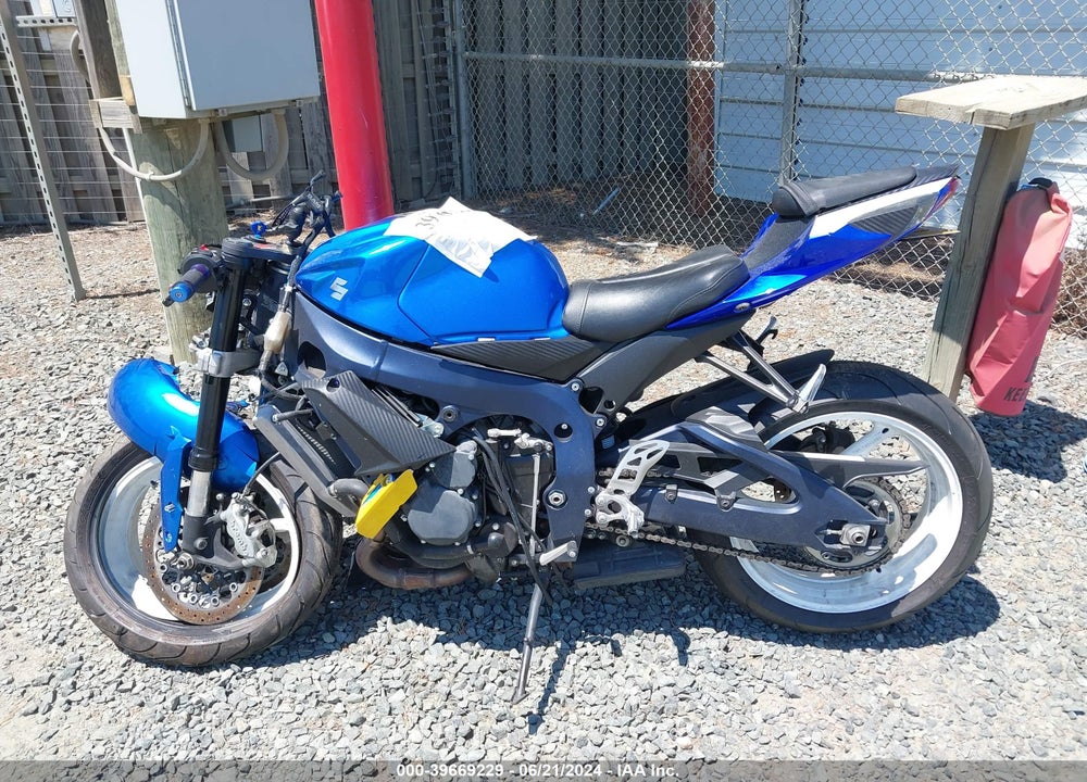 2012 SUZUKI GSX-R600 VIN: JS1GN7FA4C2100906