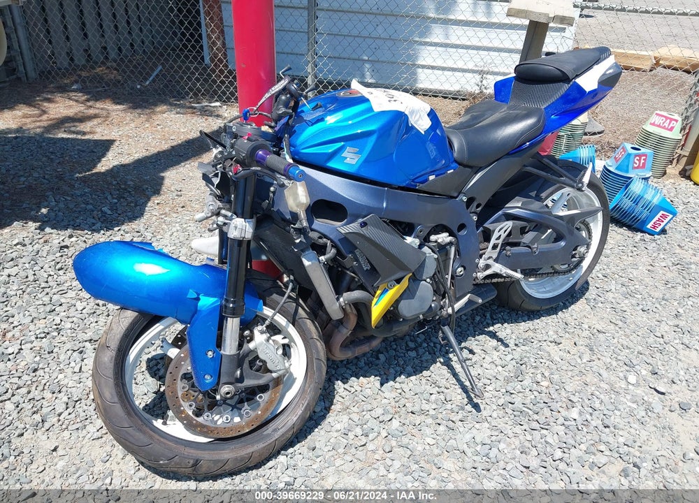 2012 SUZUKI GSX-R600 VIN: JS1GN7FA4C2100906