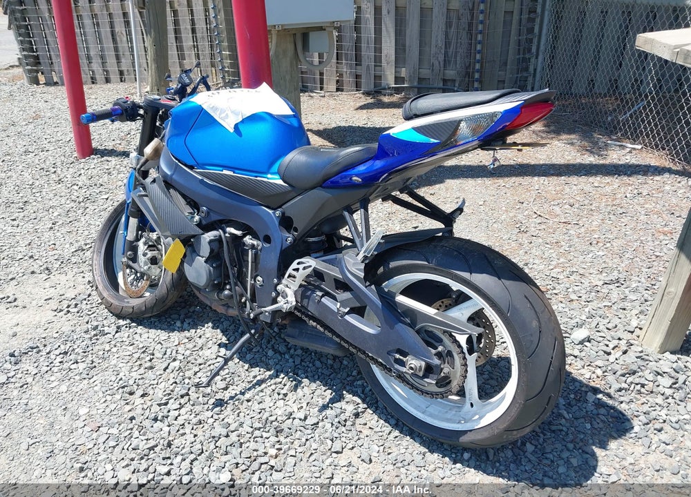 2012 SUZUKI GSX-R600 VIN: JS1GN7FA4C2100906