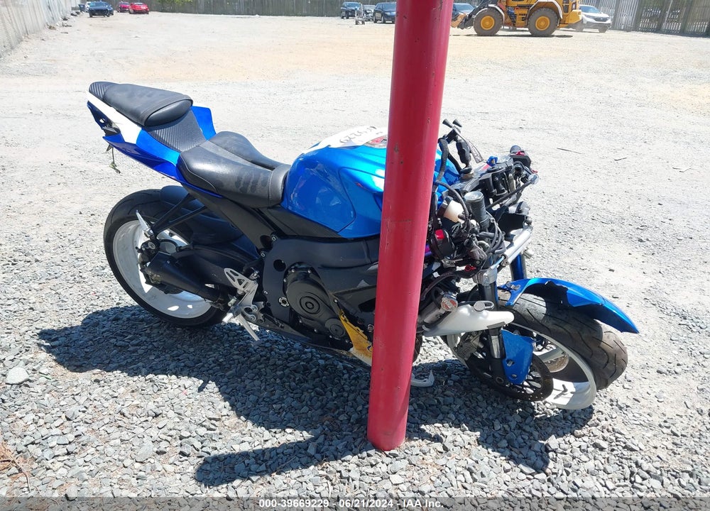 2012 SUZUKI GSX-R600 VIN: JS1GN7FA4C2100906