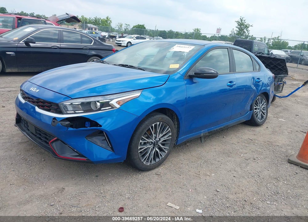 2022 KIA FORTE GT LINE VIN: 3KPF54AD1NE441896