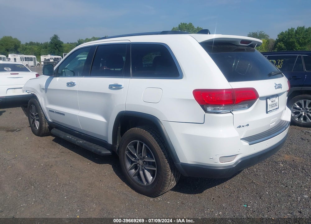 2018 JEEP GRAND CHEROKEE LIMITED 4X4 VIN: 1C4RJFBG5JC458134