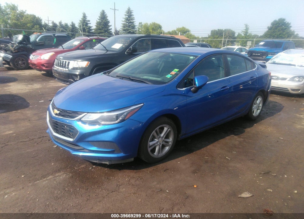2016 CHEVROLET CRUZE LT AUTO VIN: 1G1BE5SM0G7271965