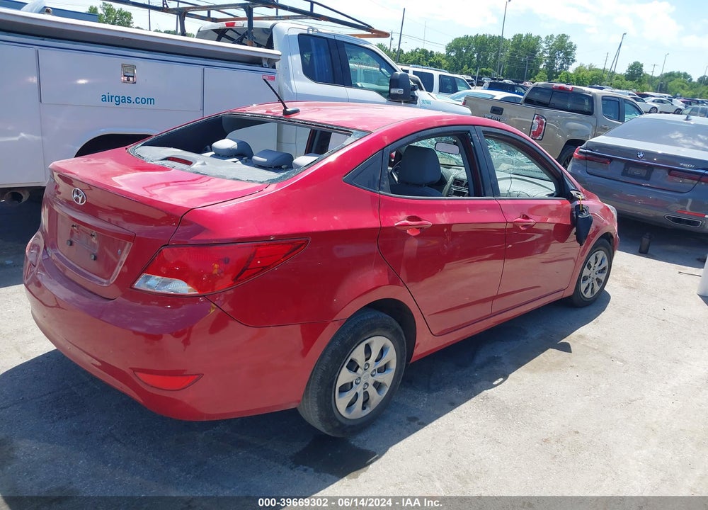 2017 HYUNDAI ACCENT SE VIN: KMHCT4AE5HU265826