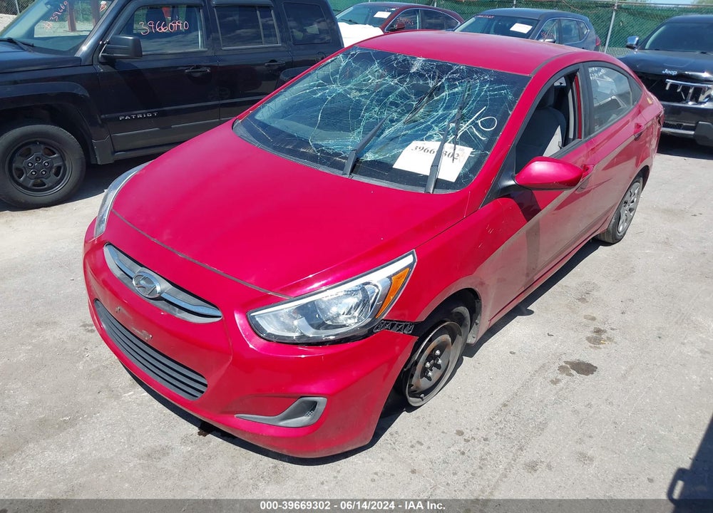 2017 HYUNDAI ACCENT SE VIN: KMHCT4AE5HU265826