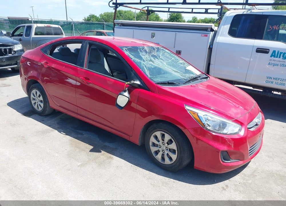 2017 HYUNDAI ACCENT SE VIN: KMHCT4AE5HU265826