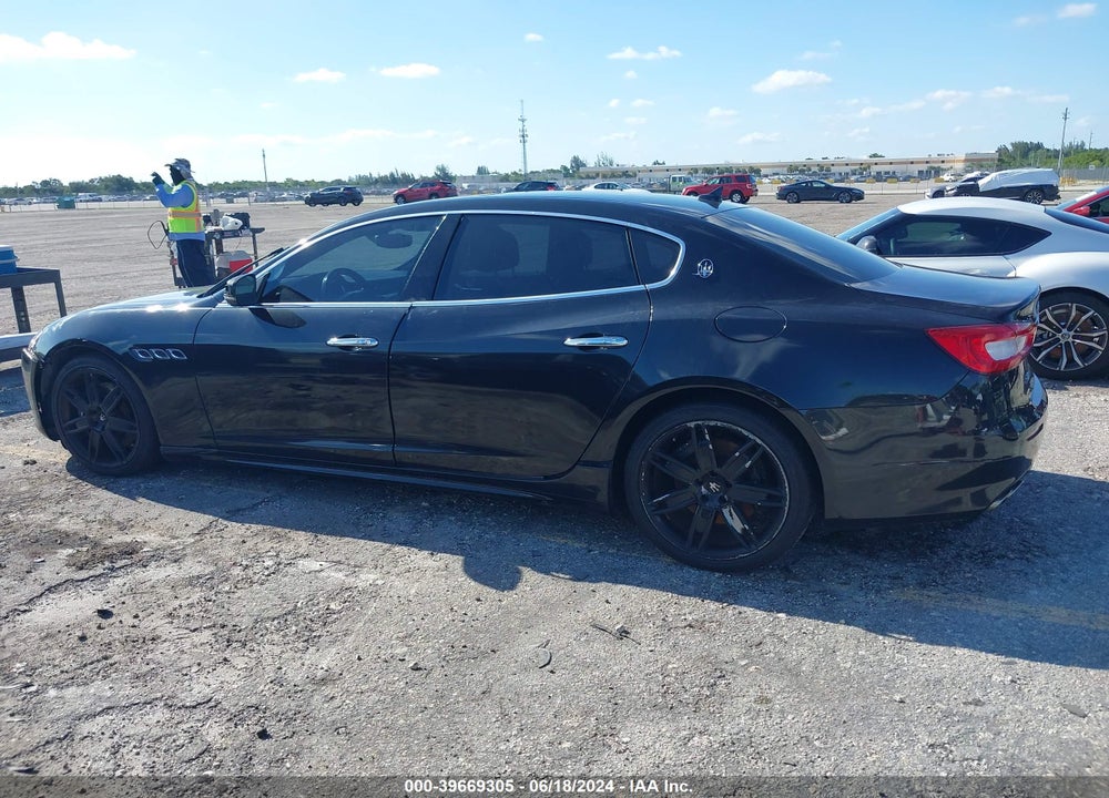 2018 MASERATI QUATTROPORTE S Q4 GRANLUSSO VIN: ZAM56YRL7J1260046
