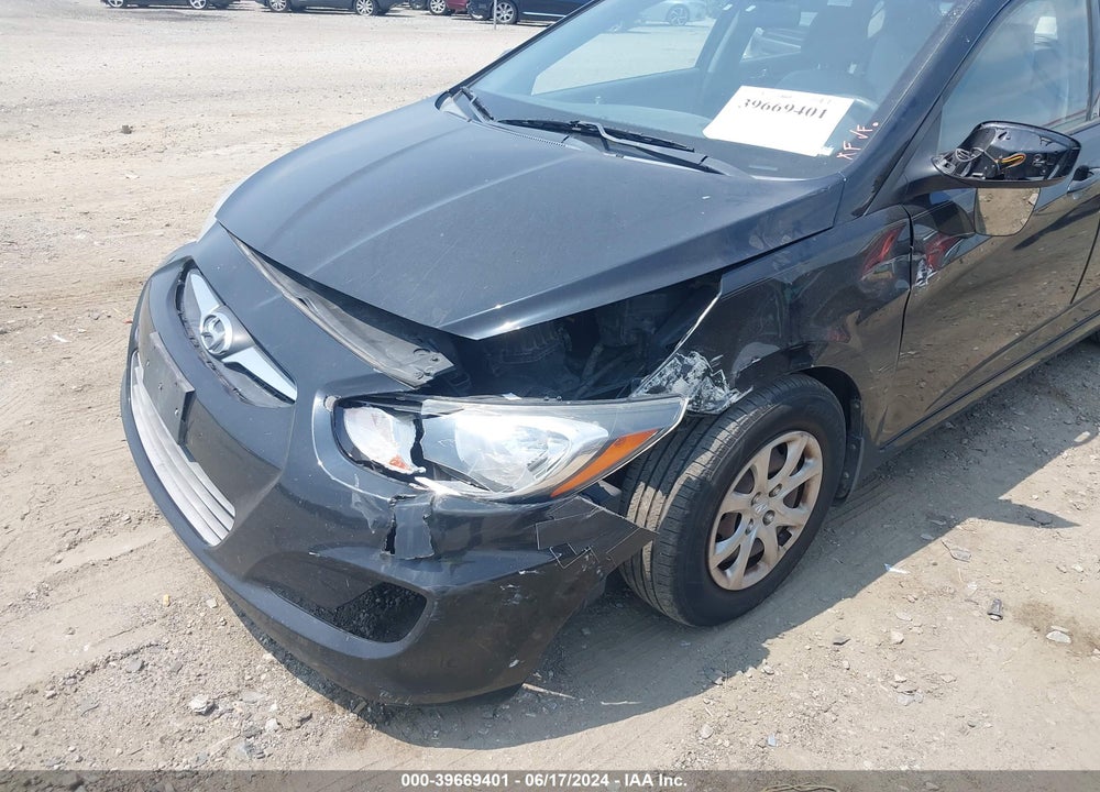 2013 HYUNDAI ACCENT GS VIN: KMHCT5AE1DU087509