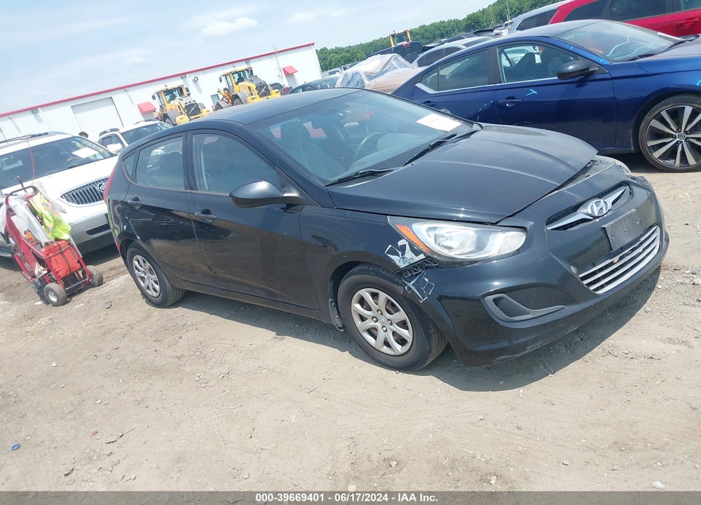 2013 HYUNDAI ACCENT GS VIN: KMHCT5AE1DU087509