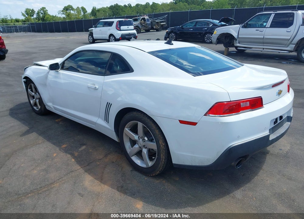2014 CHEVROLET CAMARO 1LT VIN: 2G1FB1E30E9185136