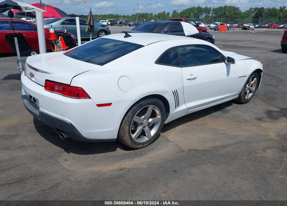 2014 CHEVROLET CAMARO 1LT VIN: 2G1FB1E30E9185136