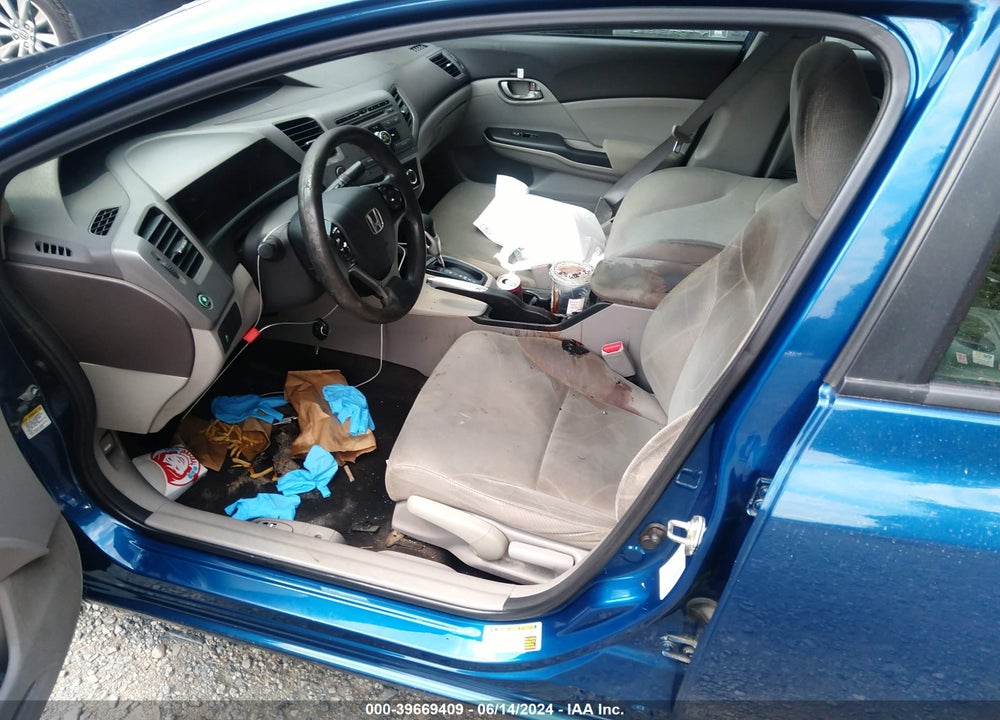 2012 HONDA CIVIC EX VIN: 19XFB2F81CE359589