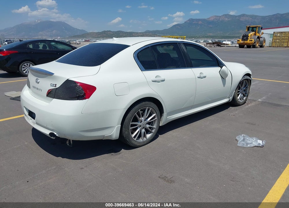 2008 INFINITI G35 JOURNEY VIN: JNKBV61E48M228030