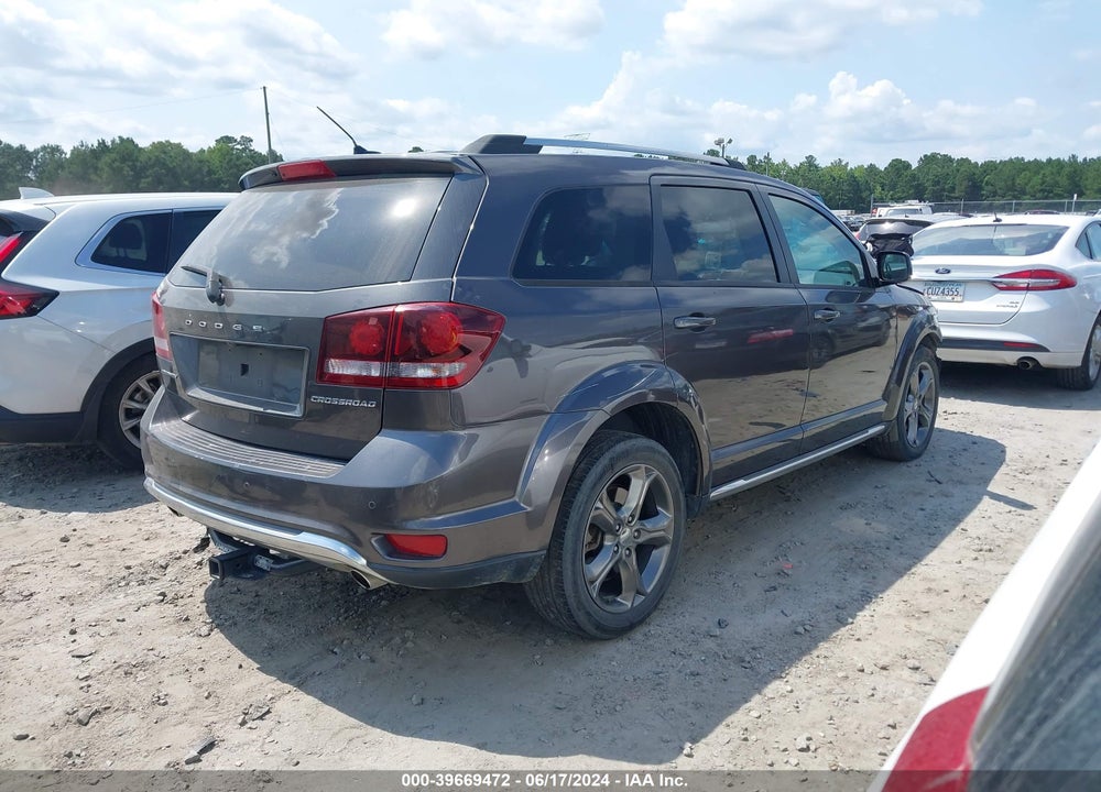 2015 DODGE JOURNEY CROSSROAD VIN: 3C4PDCGG1FT630774