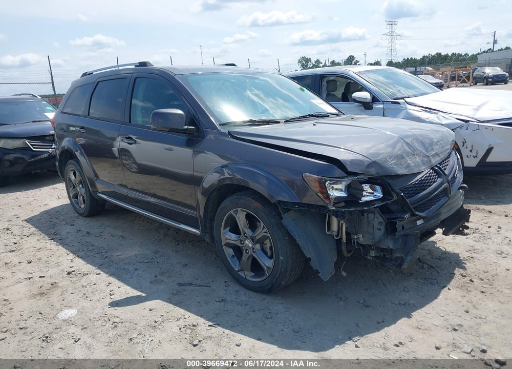 2015 DODGE JOURNEY CROSSROAD VIN: 3C4PDCGG1FT630774