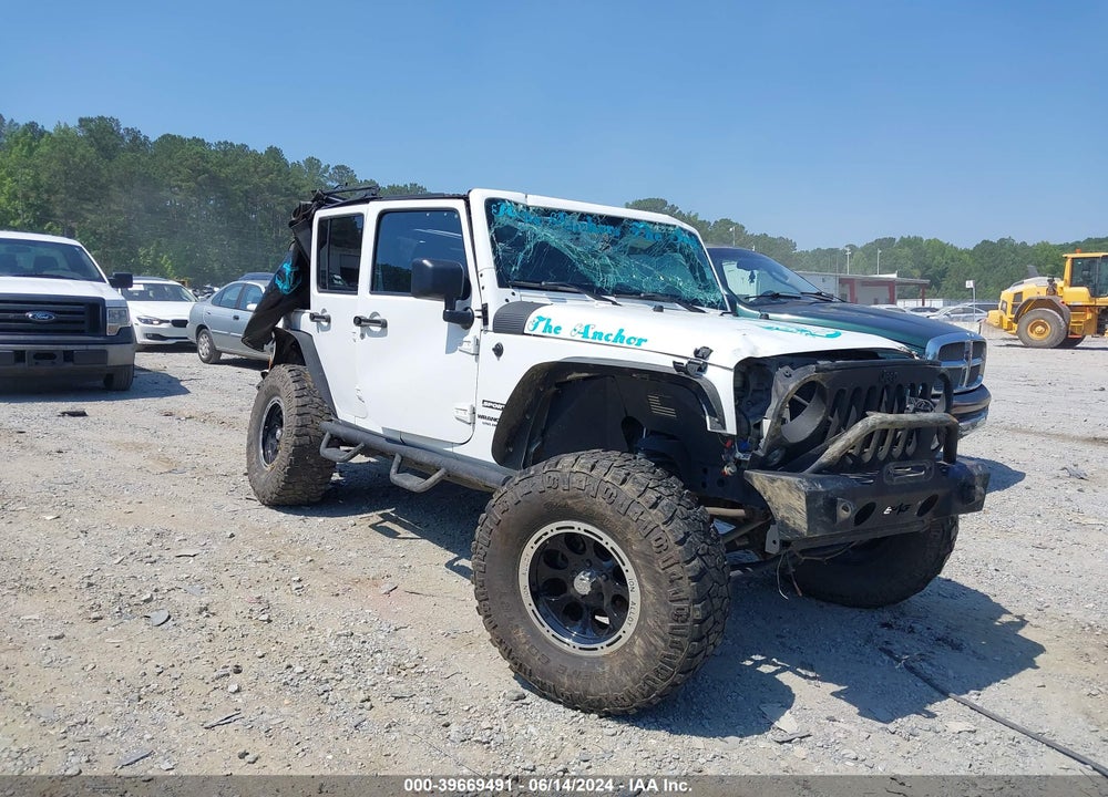 2014 JEEP WRANGLER UNLIMITED SPORT VIN: 1C4HJWDG9EL235481