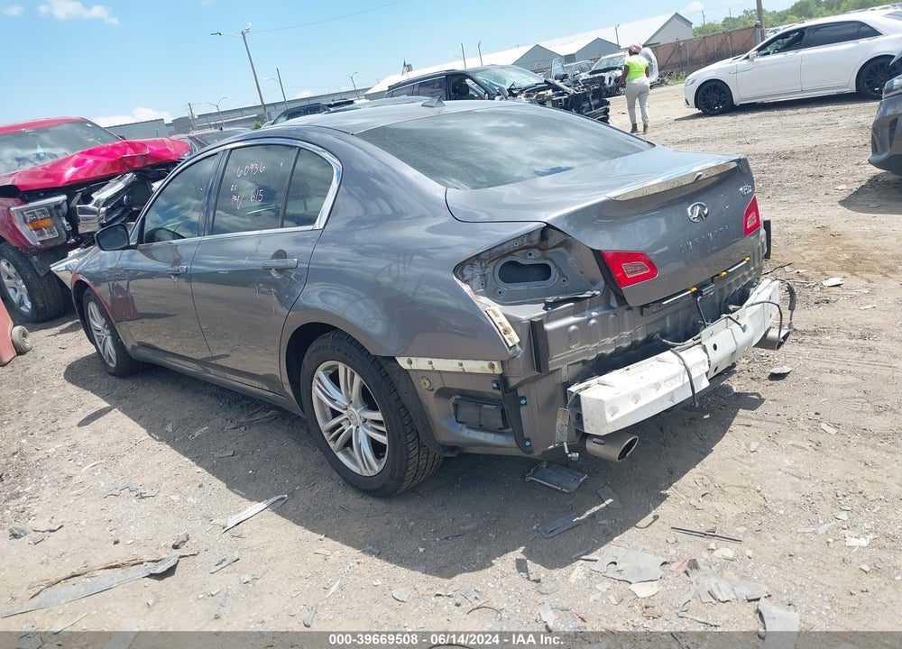 2013 INFINITI G37X VIN: JN1CV6AR7DM351830