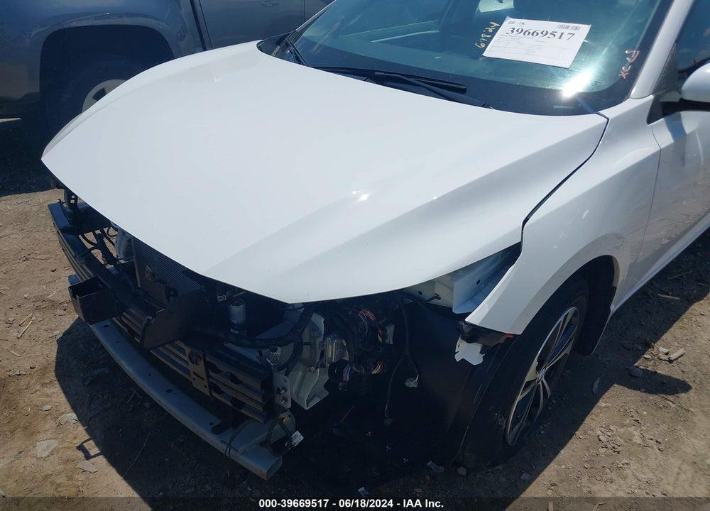 2022 NISSAN SENTRA SV XTRONIC CVT VIN: 3N1AB8CV9NY250101