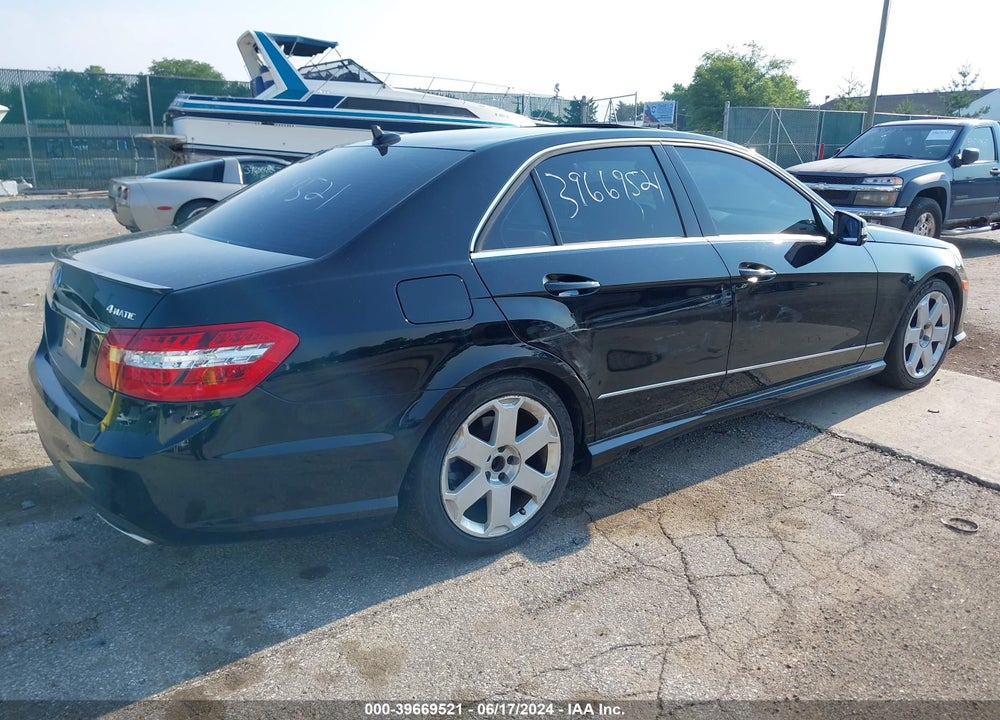 2011 MERCEDES-BENZ E 350 4MATIC VIN: WDDHF8HB5BA506433