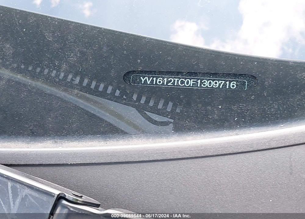 2015 VOLVO S60 T5 PREMIER PLUS VIN: YV1612TC0F1309716