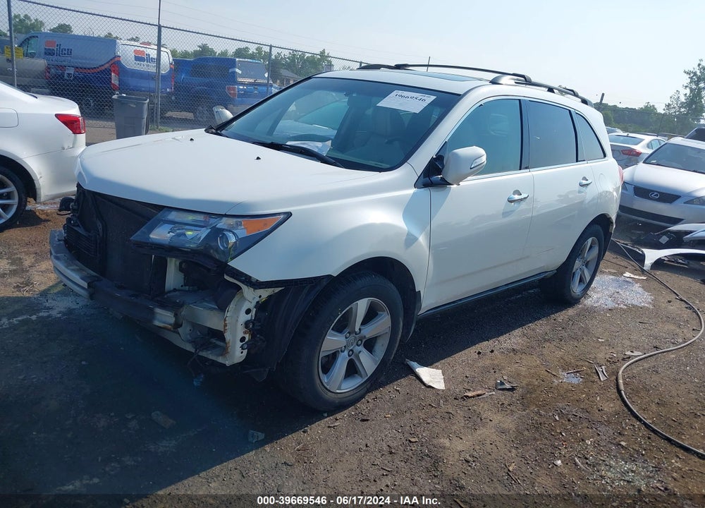 2011 ACURA MDX TECHNOLOGY PACKAGE VIN: 2HNYD2H65BH514186