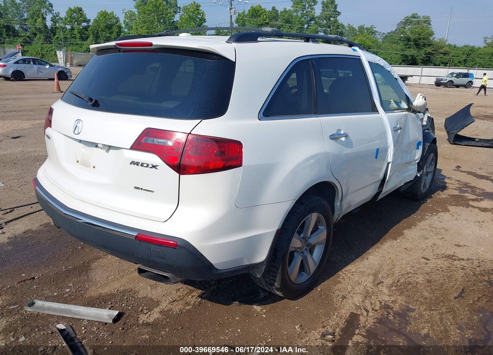 2011 ACURA MDX TECHNOLOGY PACKAGE VIN: 2HNYD2H65BH514186