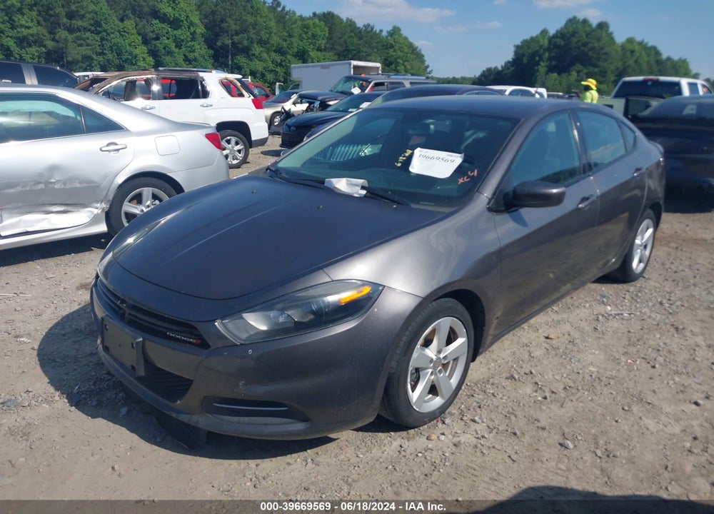 2015 DODGE DART SXT VIN: 1C3CDFBBXFD431857