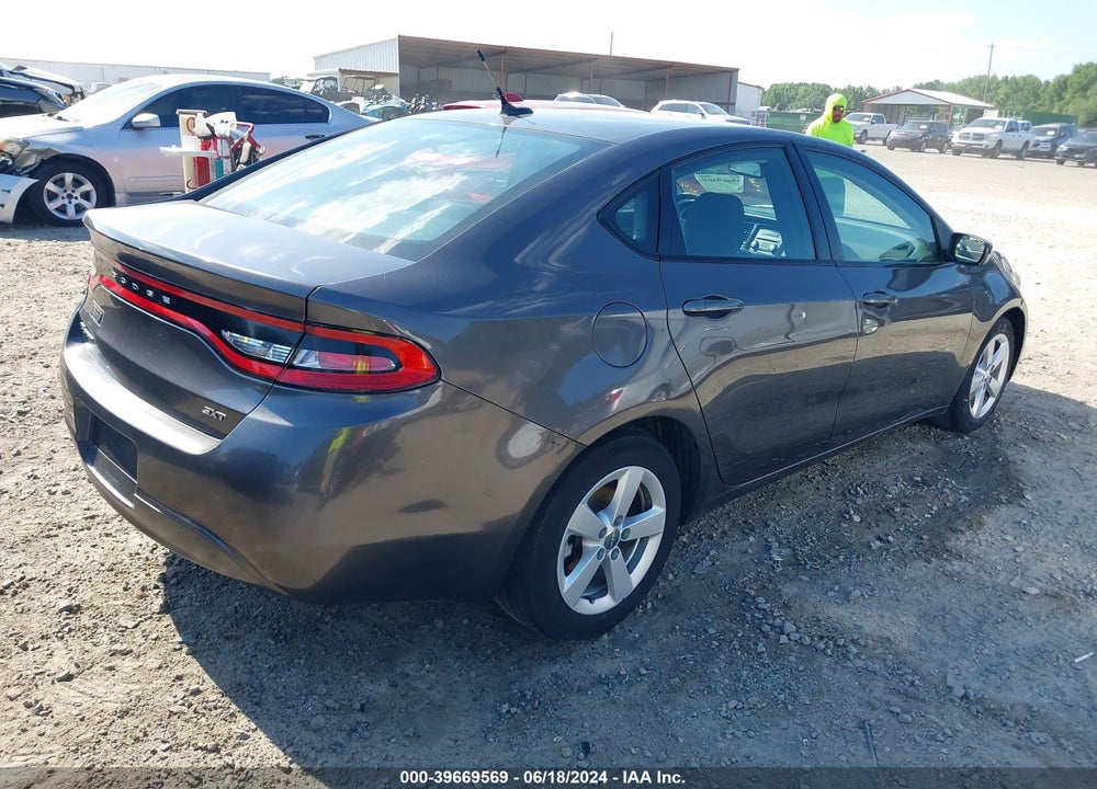 2015 DODGE DART SXT VIN: 1C3CDFBBXFD431857