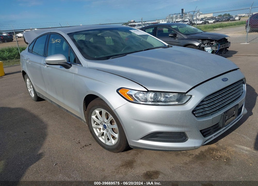 2016 FORD FUSION S VIN: 3FA6P0G76GR170811