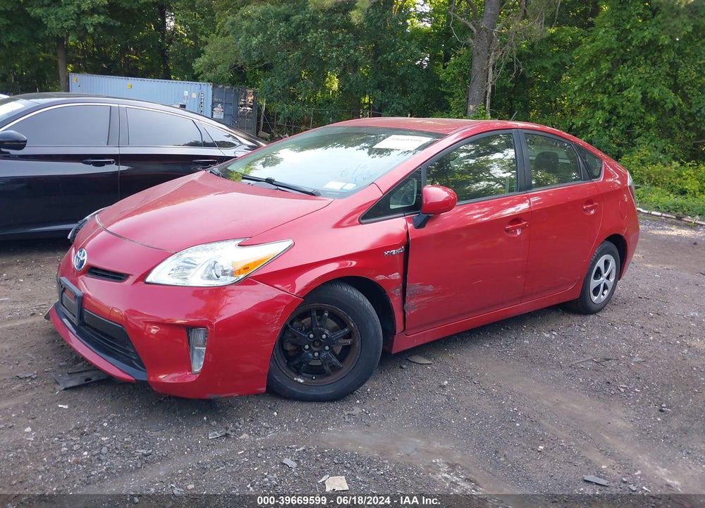 2015 TOYOTA PRIUS TWO VIN: JTDKN3DU4F1927269