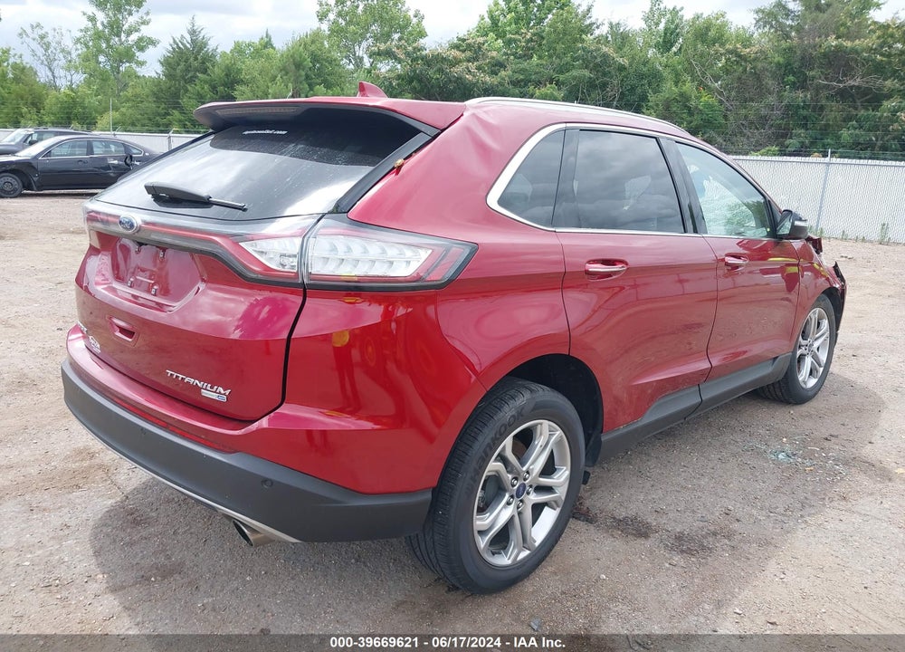2018 FORD EDGE TITANIUM VIN: 2FMPK4K95JBB13112
