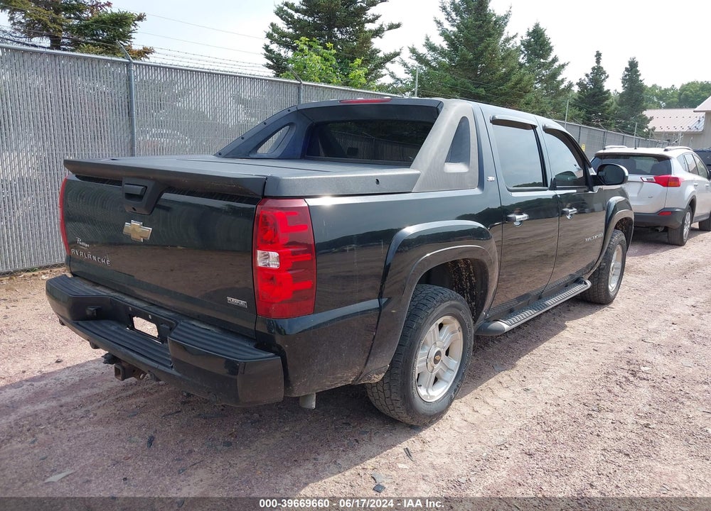 2008 CHEVROLET AVALANCHE 1500 LT VIN: 3GNFK12358G306370