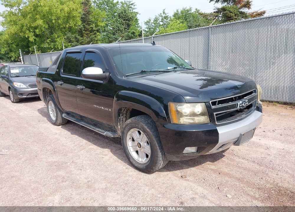 2008 CHEVROLET AVALANCHE 1500 LT VIN: 3GNFK12358G306370