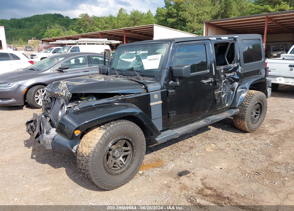 2016 JEEP WRANGLER UNLIMITED FREEDOM VIN: 1C4HJWDG6GL193760